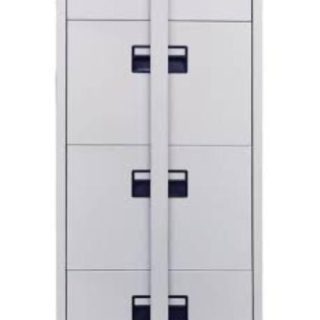 Metallic Cabinet With Bar