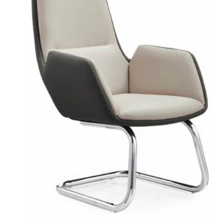 White Executive Visitor Chair